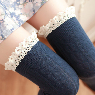 Japanese Over the Knee Winter Socks