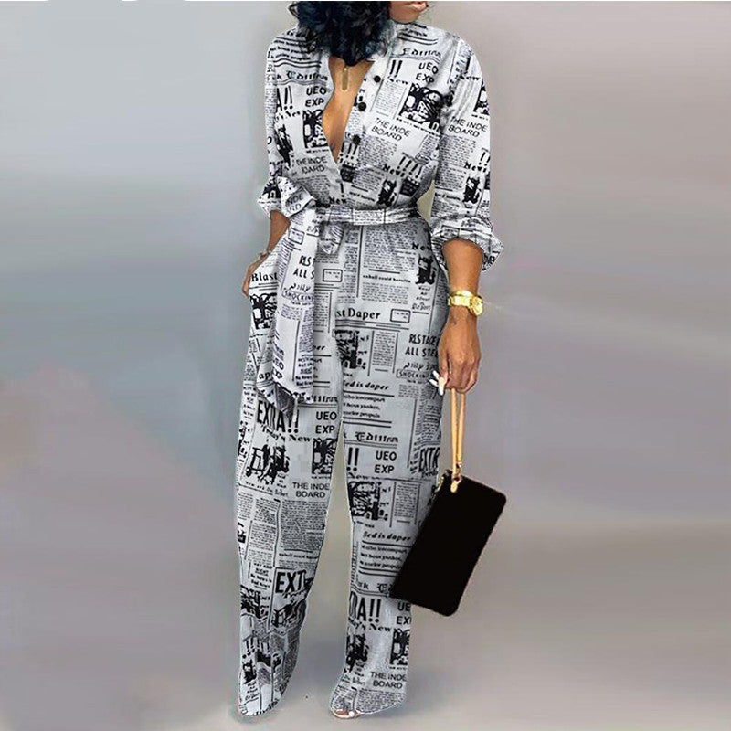 Hot Printed Jumpsuit